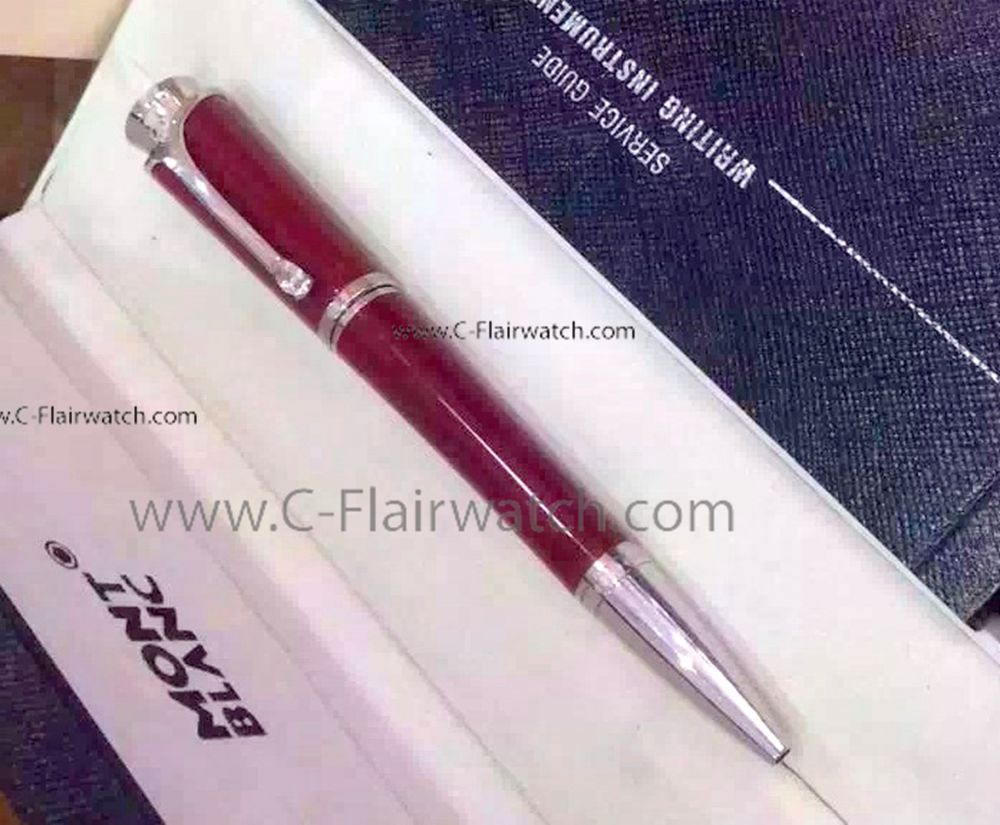 Montblanc Replica Princesse Monaco Red Ballpoint Pen